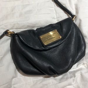 MARC BY MARC JACOBS black leather crossbody